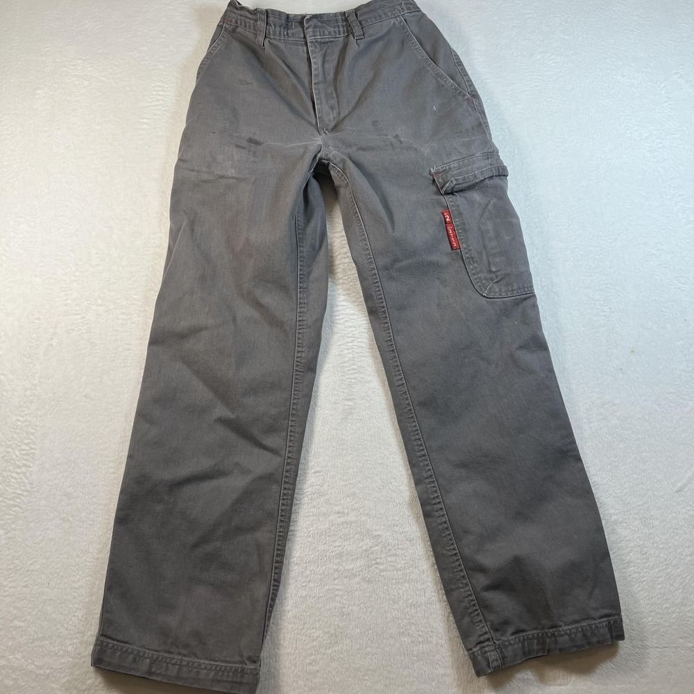 Portwest Pants Mens 31x30 Gray Bizweld Flame Resistant Cargo Workwear FR